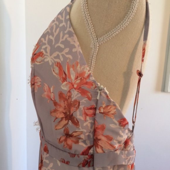 Hope & Ivy Printed Maxi Dress Size US12 - Picture 10 of 12